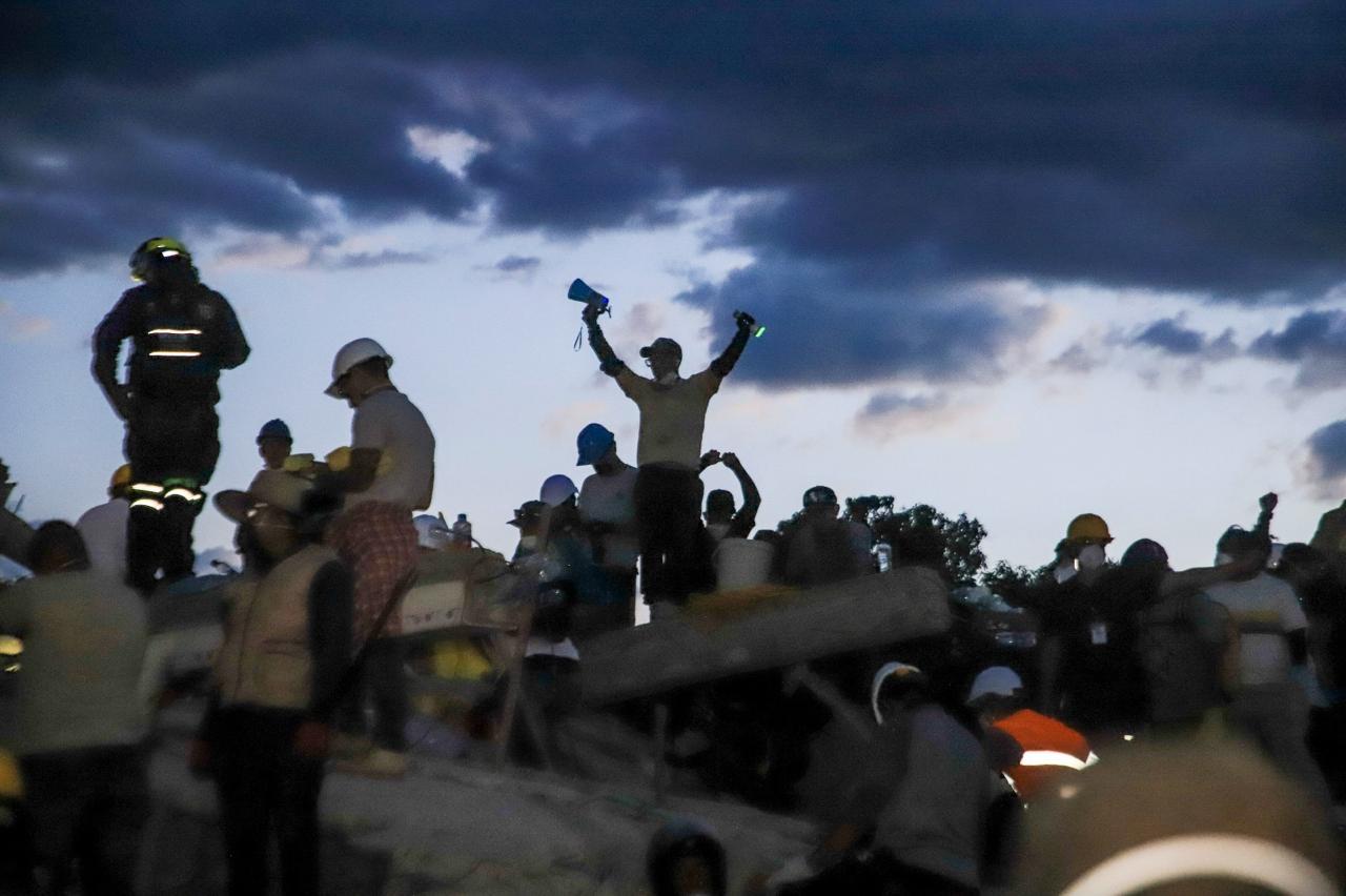 El terremoto en Cali dejó 154 personas fallecidas. Foto: Alcaldía de Cali.