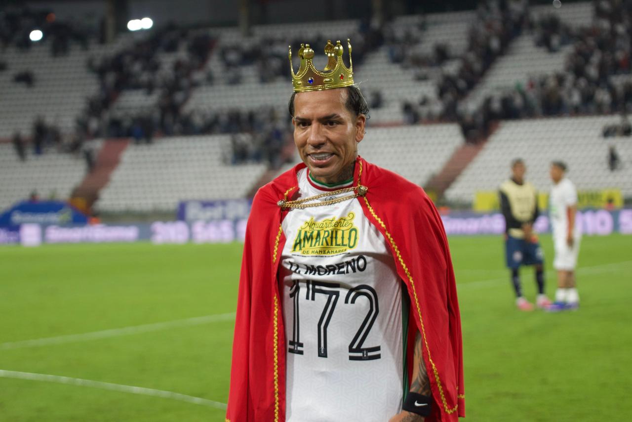 Dayro Moreno ahora es el máximo goleador en la historia del Once Caldas: ¿cuántas anotaciones lleva? / Colprensa