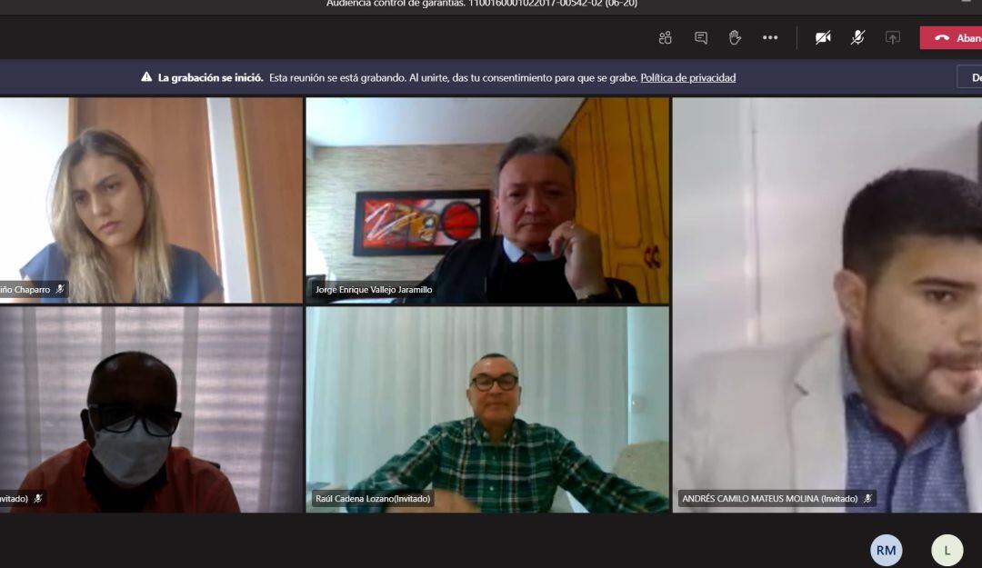 Audiencia de imputación de cargos contra el exgobernador Óscar Barreto