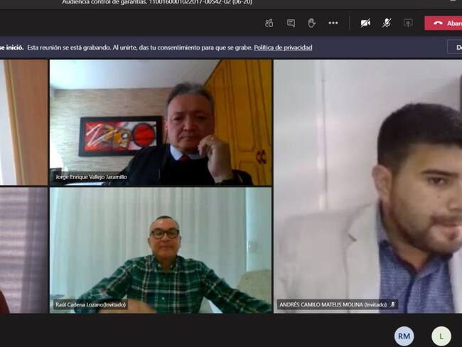 Audiencia de imputación de cargos contra el exgobernador Óscar Barreto