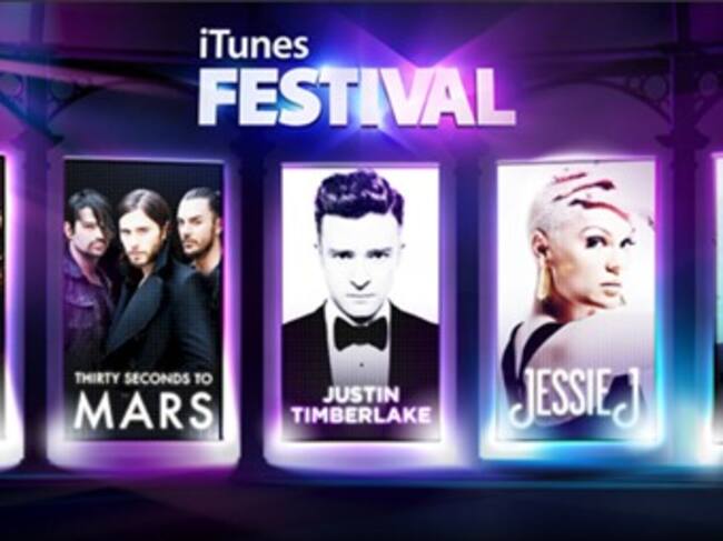 Las presentaciones se podrán descargar en iTunes Store. Foto: http://www.itunesfestival.com/