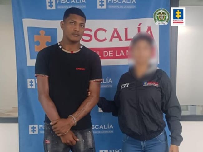 Eduard Rafael González Santil, alias “Pequeño”. / Foto: Fiscalía.