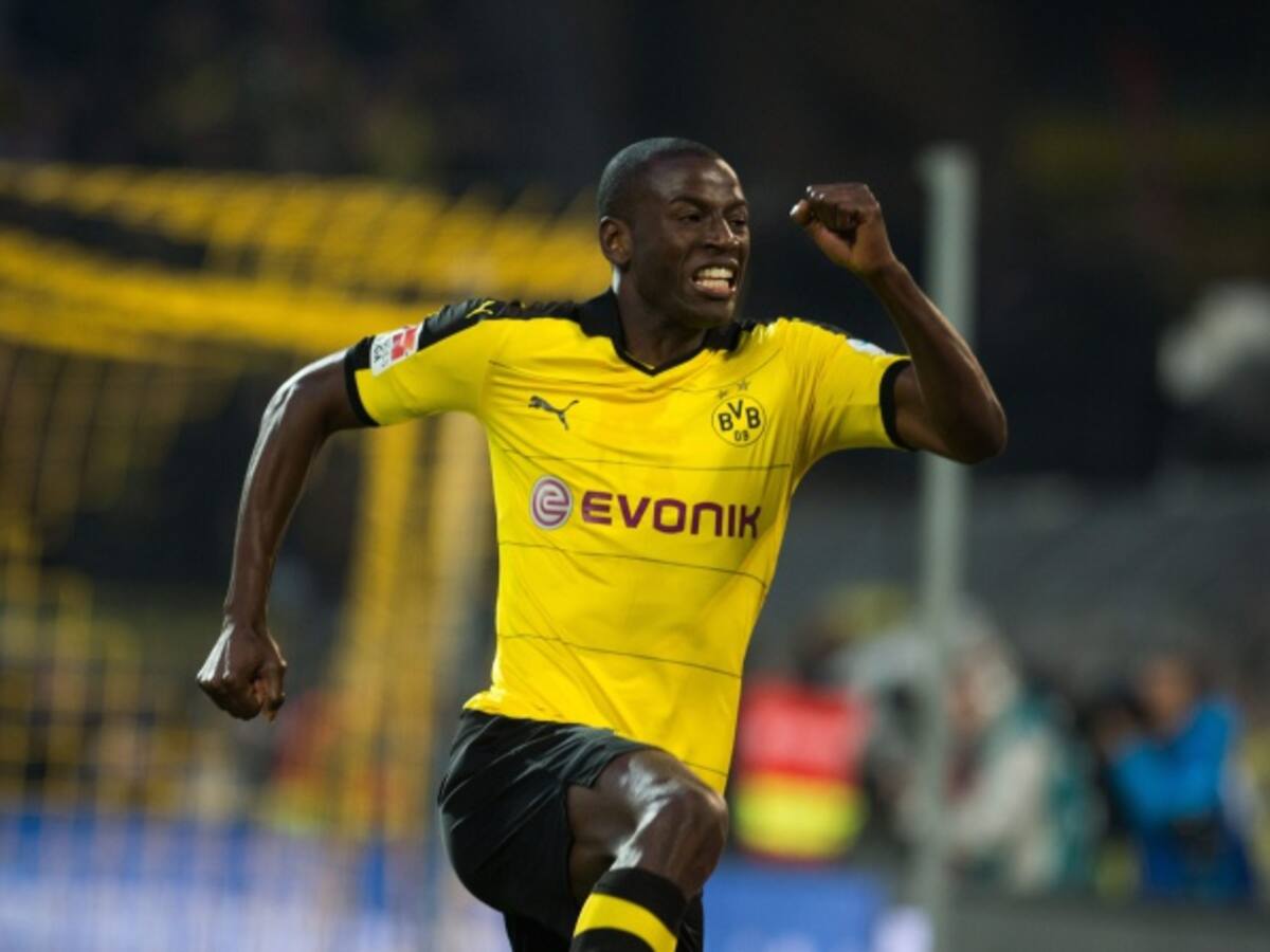 Adrián Ramos marcó el gol del triunfo para el Borussia Dortmund