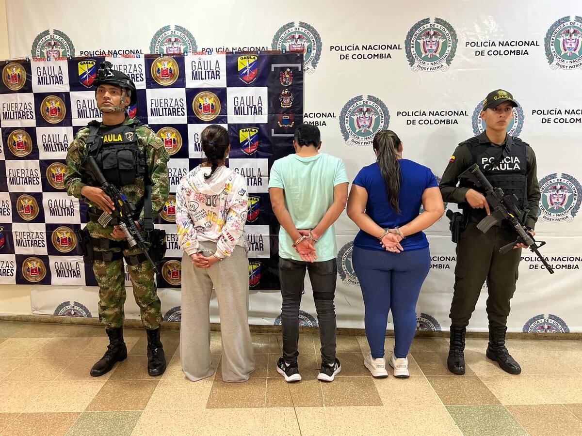 En Quindío fue desarticulada la banda delincuencial ‘El Despacho’ dedicada a la extorsión