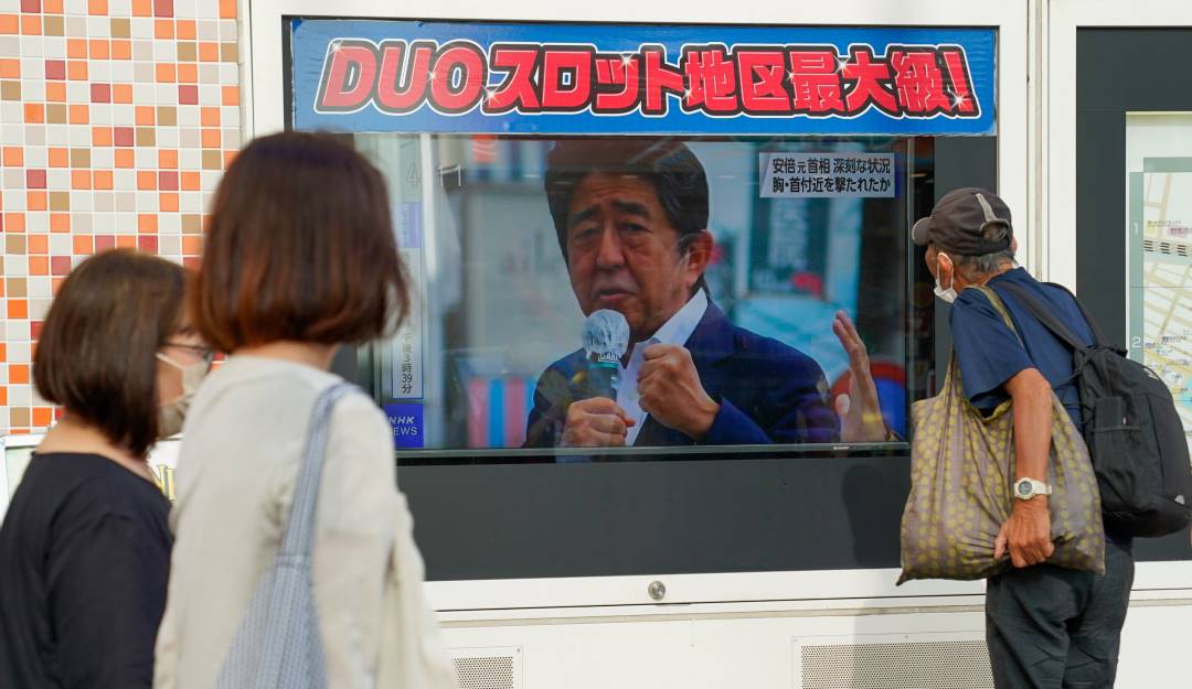 Conmoción en Japón por el asesinato del exprimer ministro Shinzo Abe. Foto: Getty
