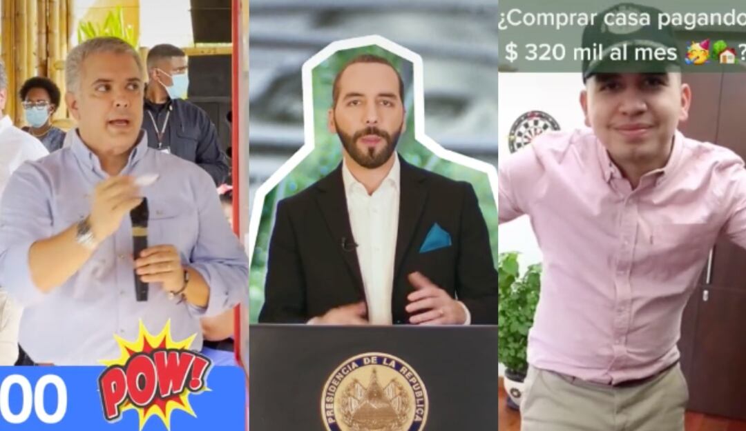 Presidencia de Colombia, Presidencia El Salvador, MinVIvienda Colombia