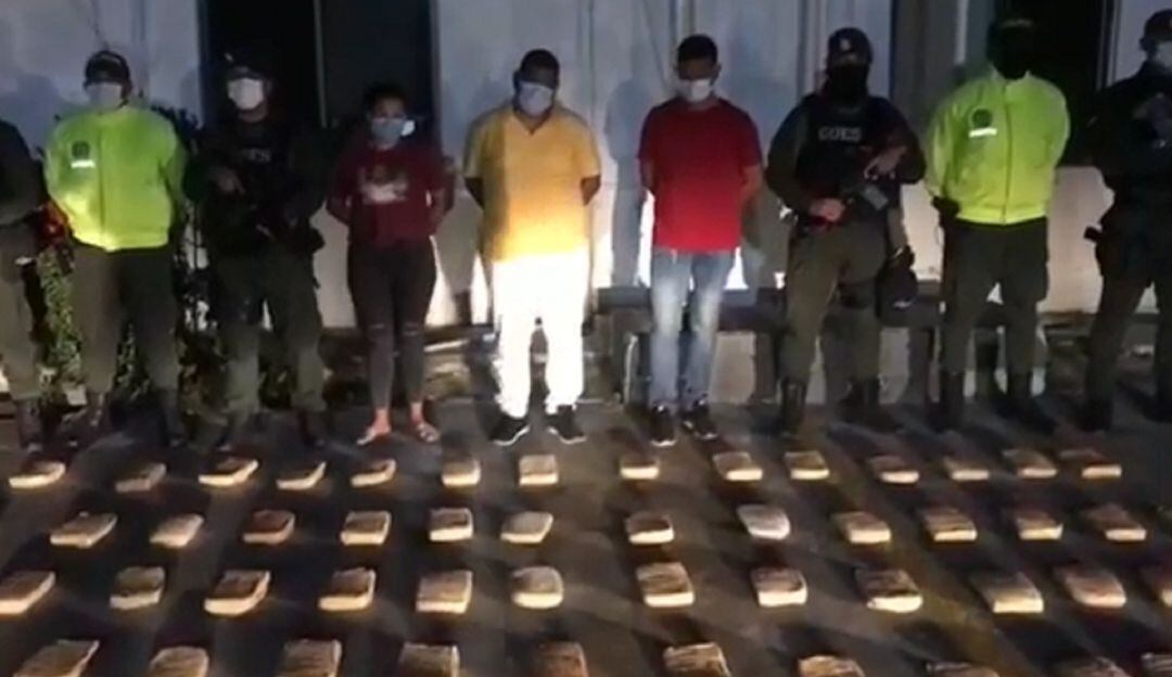 Los capturados y el cargamento. 