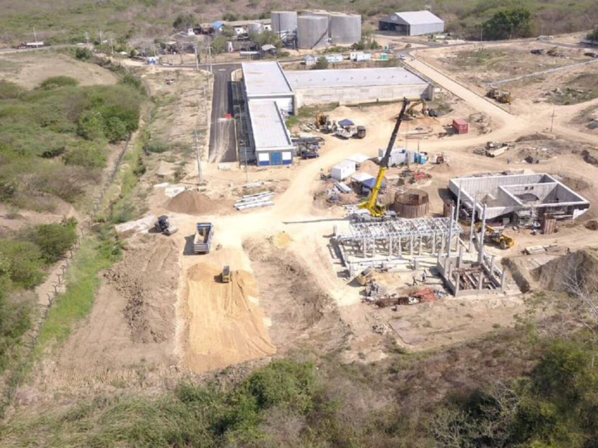 Aguas de Cartagena construye moderna planta de lodos