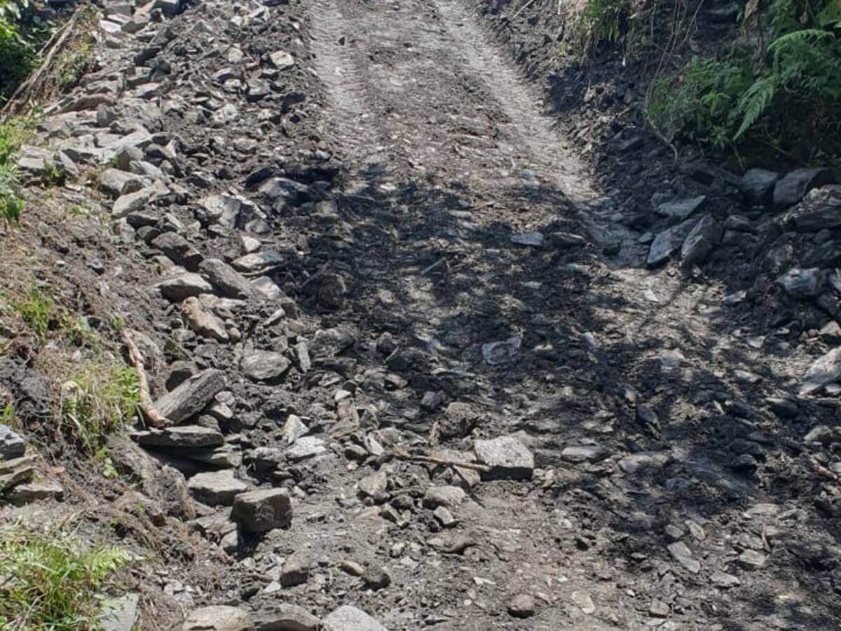 El 80% de las vías de Marulanda en Caldas no son transitables