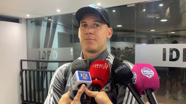 Juan Pablo Vargas, defensa de Millonarios / Caracol Radio.