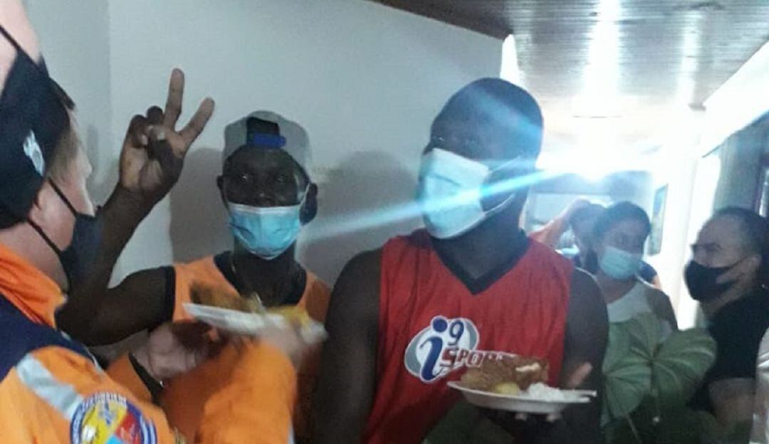 Foto: Enviada desde la Defensa Civil de Anserma, Caldas.