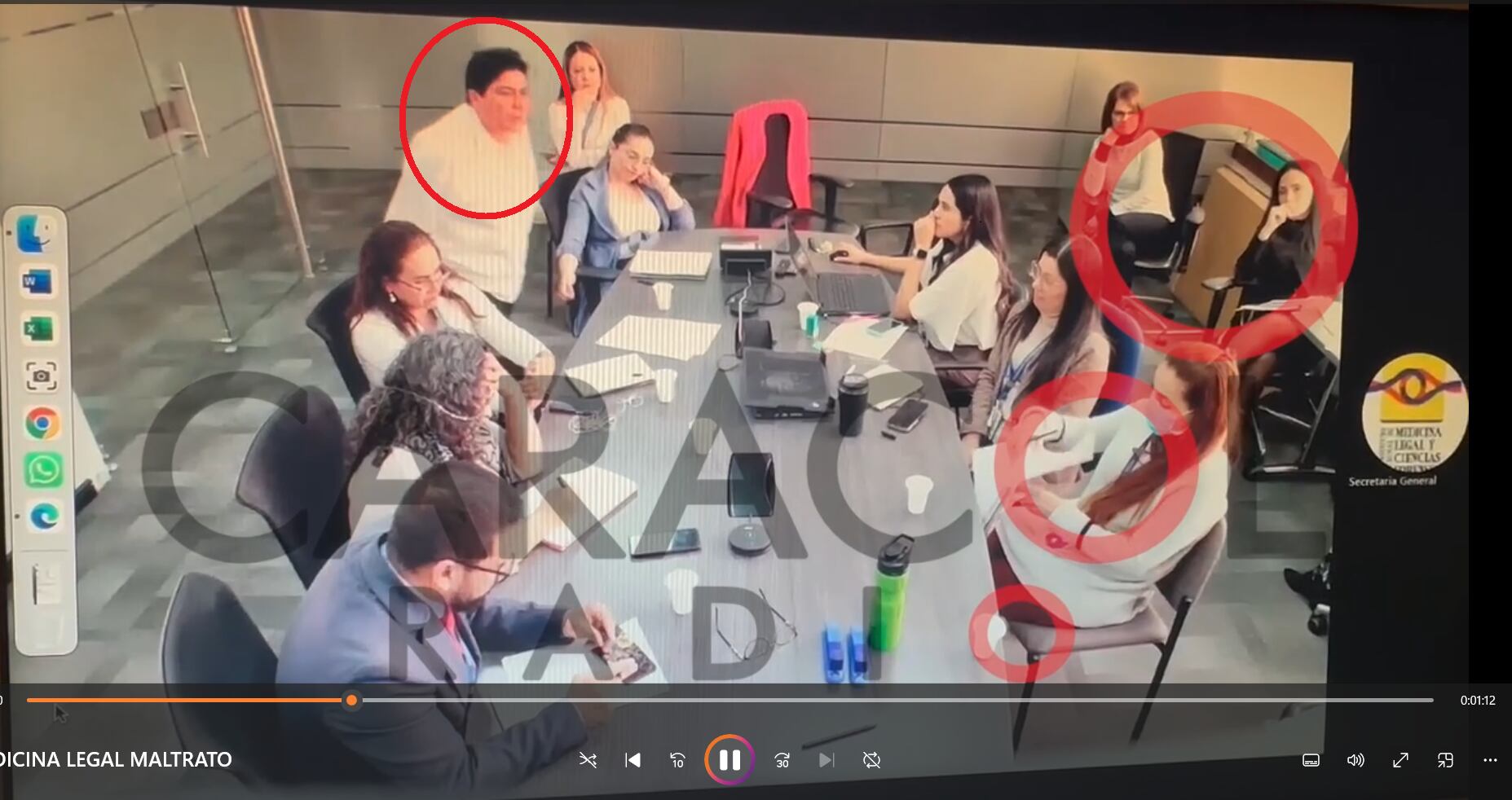 Caso de maltrato y acoso laboral en Medicina Legal