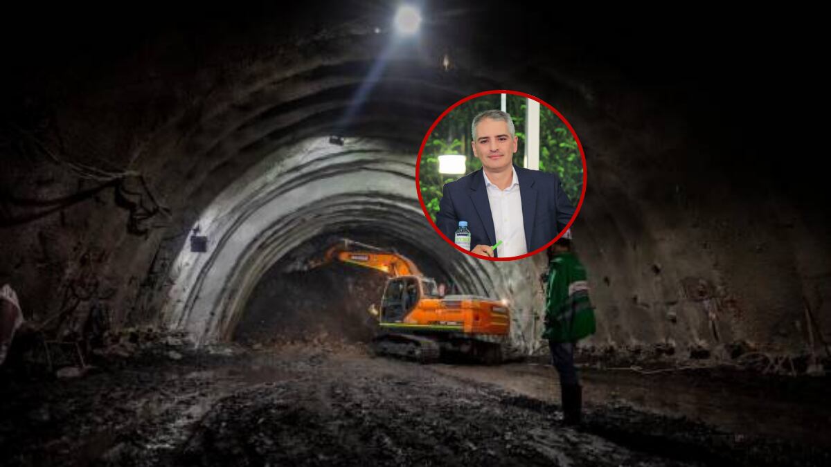 Túnel de Toyo se convertirá en el más grande del país, conectando al interior con el Urabá. Colprensa - CAMILO SUÁREZ