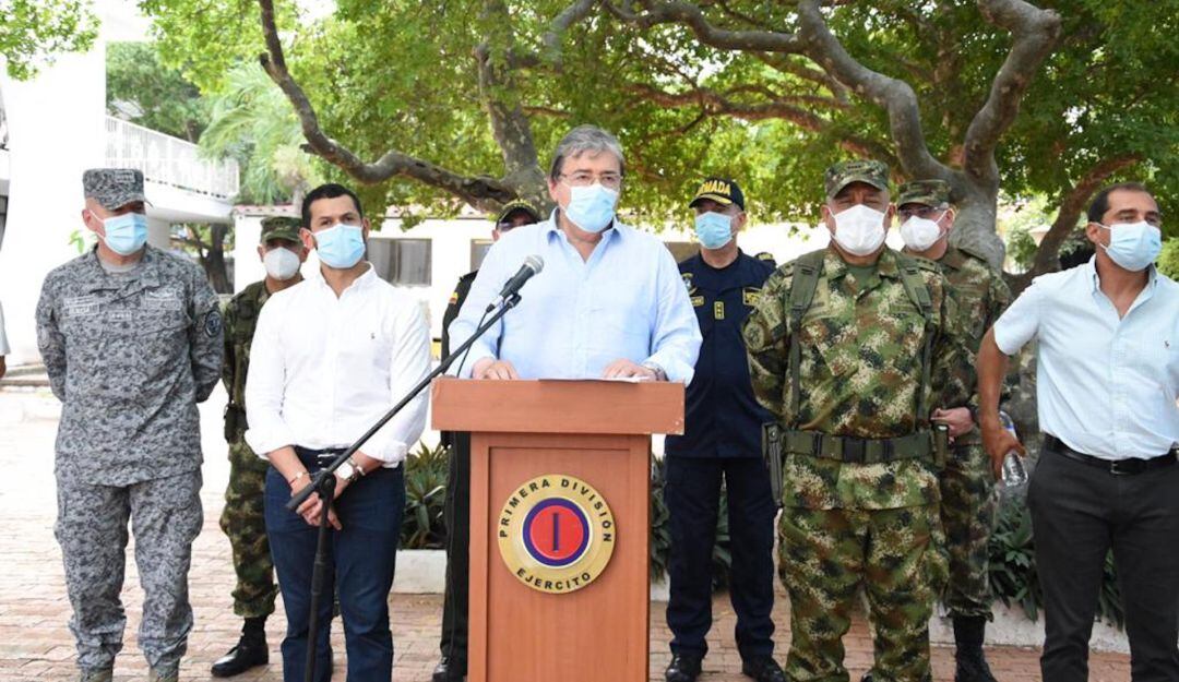 Diálogo de seguridad en Santa Marta