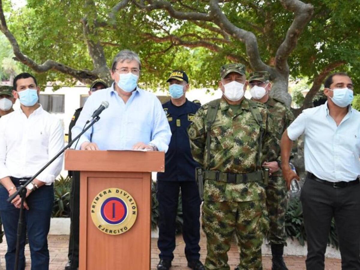 Mindefensa anunció captura de alias 'Brayan Tapicero'