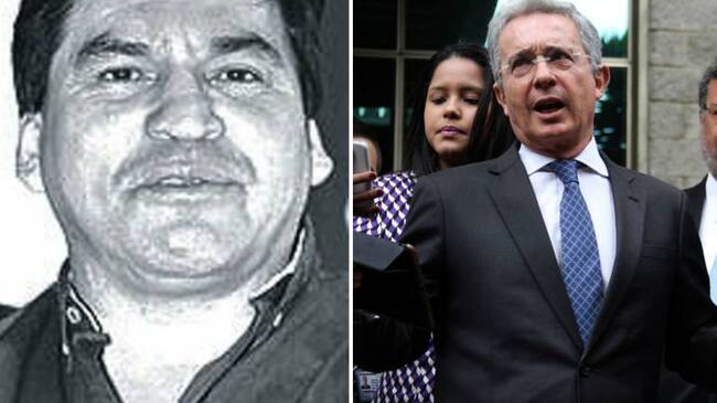 Jesús María Valle y expresidente Uribe.