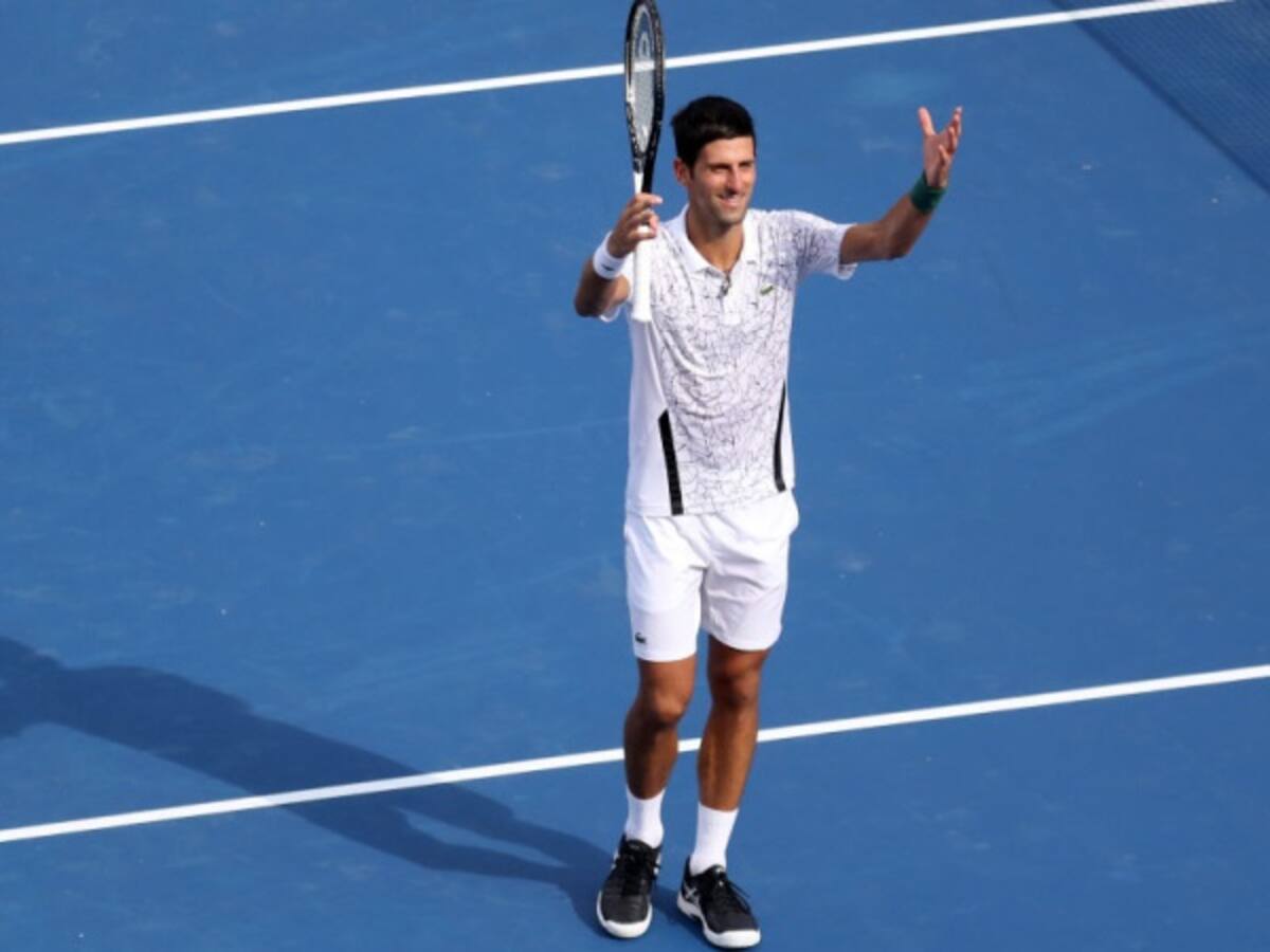 Djokovic clasificó a final de Cincinnati y va por el récord de Masters 1000