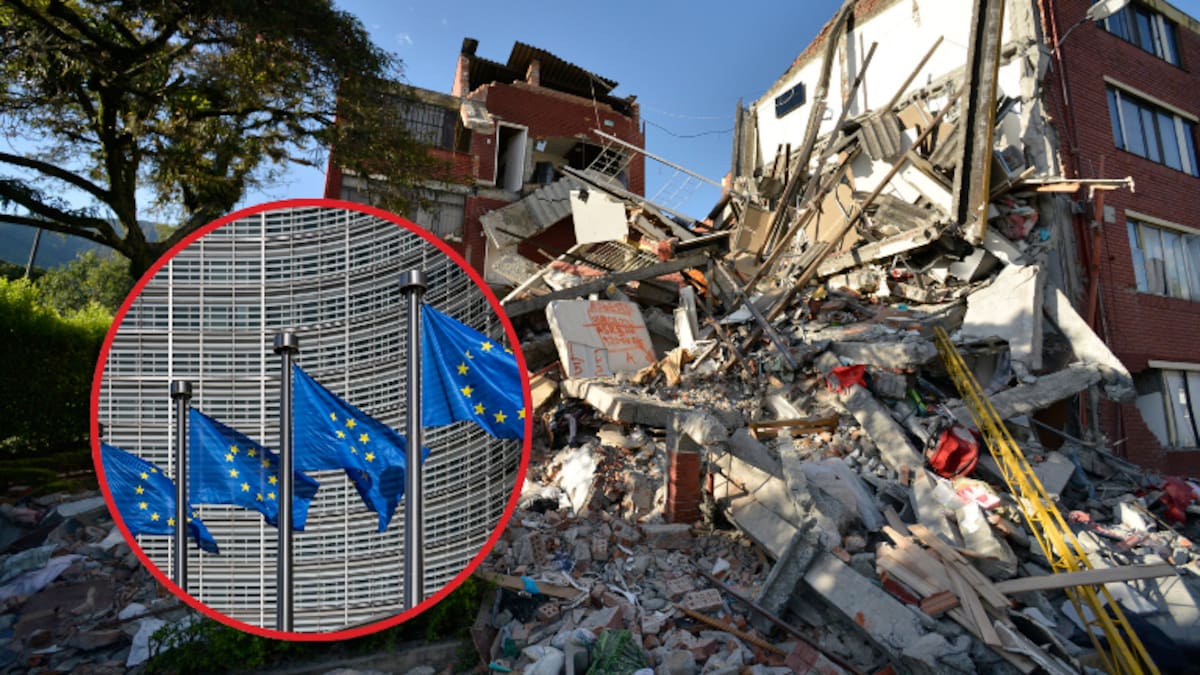 La Unión Europea destinará 2 millones de euros para apoyar a Colombia tras el terremoto de 7,4