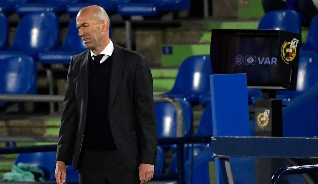 Zinedine Zidane, director técnico del Real Madrid.