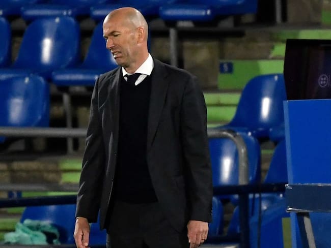 Zinedine Zidane, director técnico del Real Madrid.
