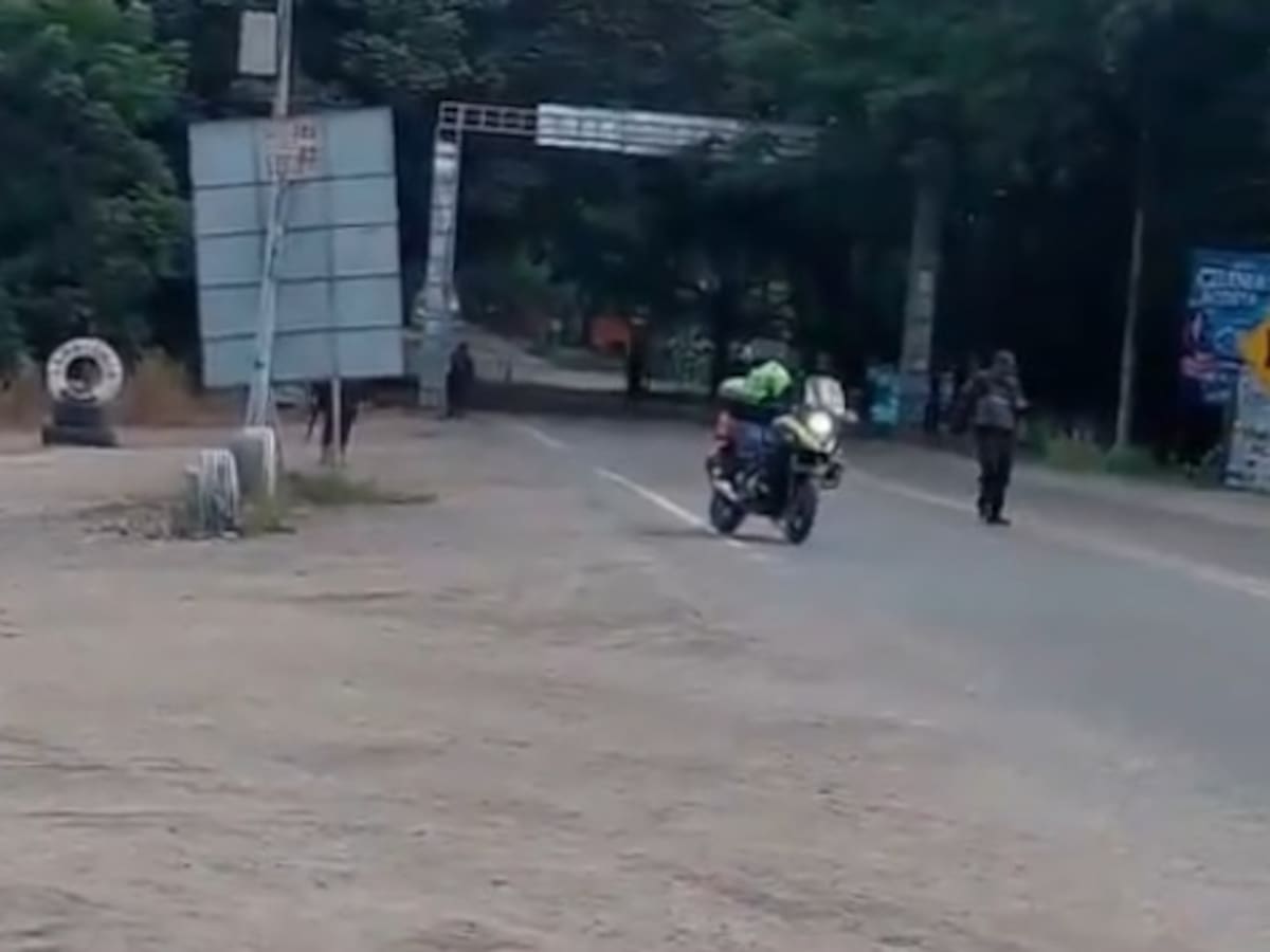 Activan petardo en la vía entre Curumaní y San Roque, Cesar