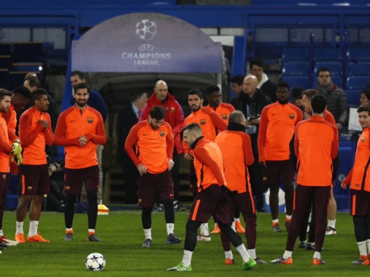 Chelsea mide el momento del Barcelona, gran favorito al título