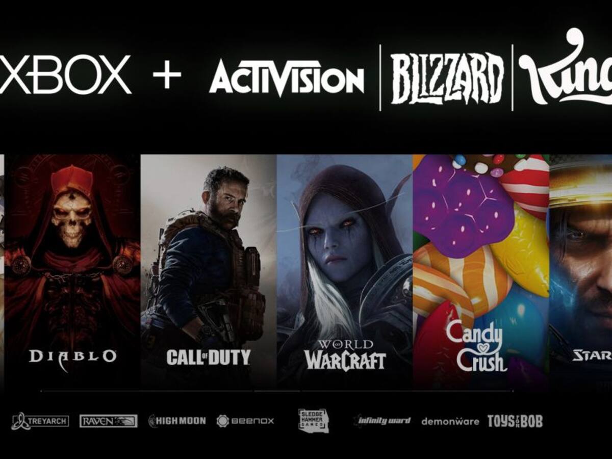 Microsoft compra Activision Blizzard por más de 60 mil millones de dólares