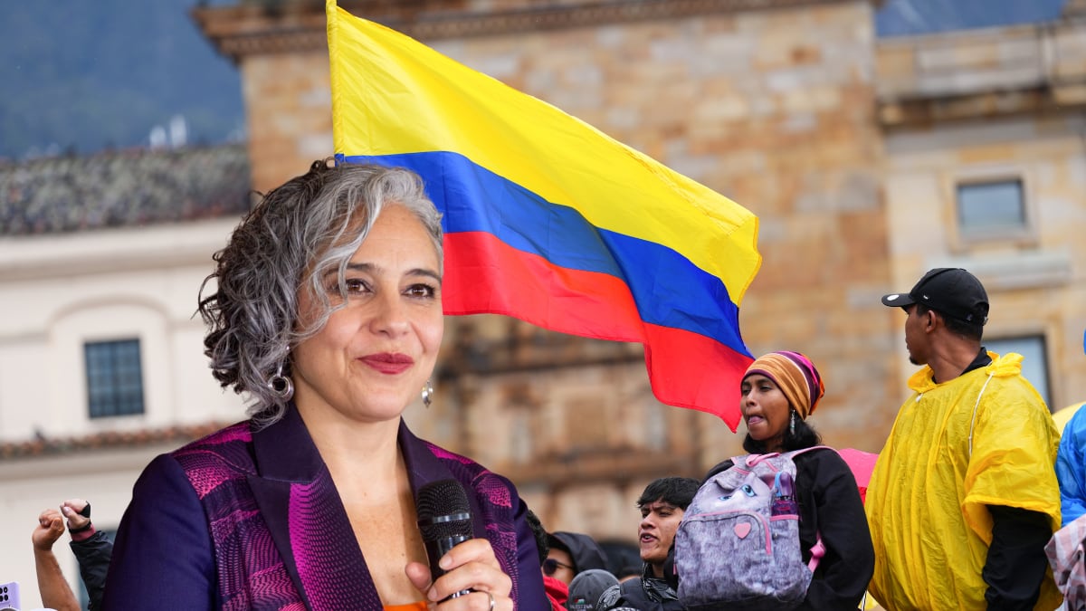 María José Pizarro, copresidente del Pacto Histórico, señaló que es un exabrupto que se requiera un nuevo decreto para las movilizaciones. Foto: Getty Images.
