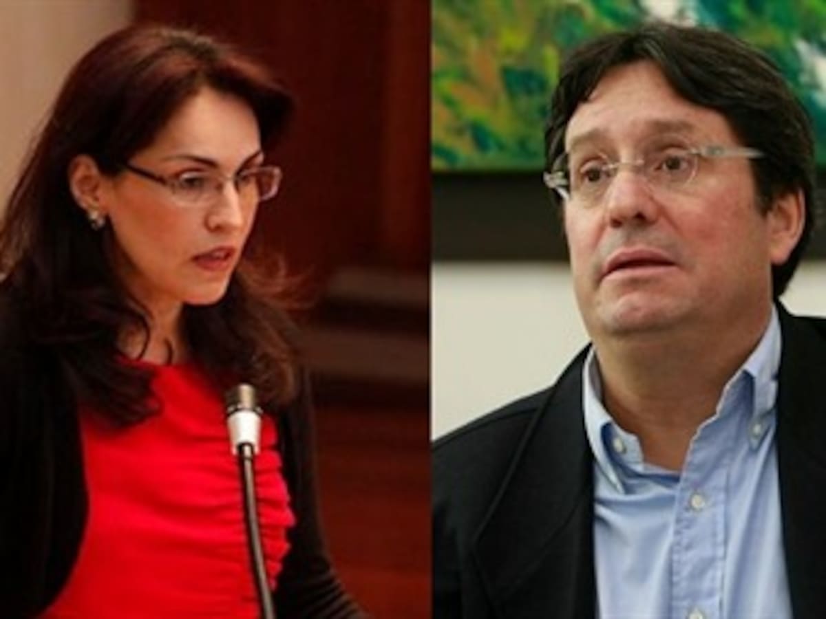 Cara a cara entre exfiscal Viviane Morales y exvicepresidente Francisco Santos