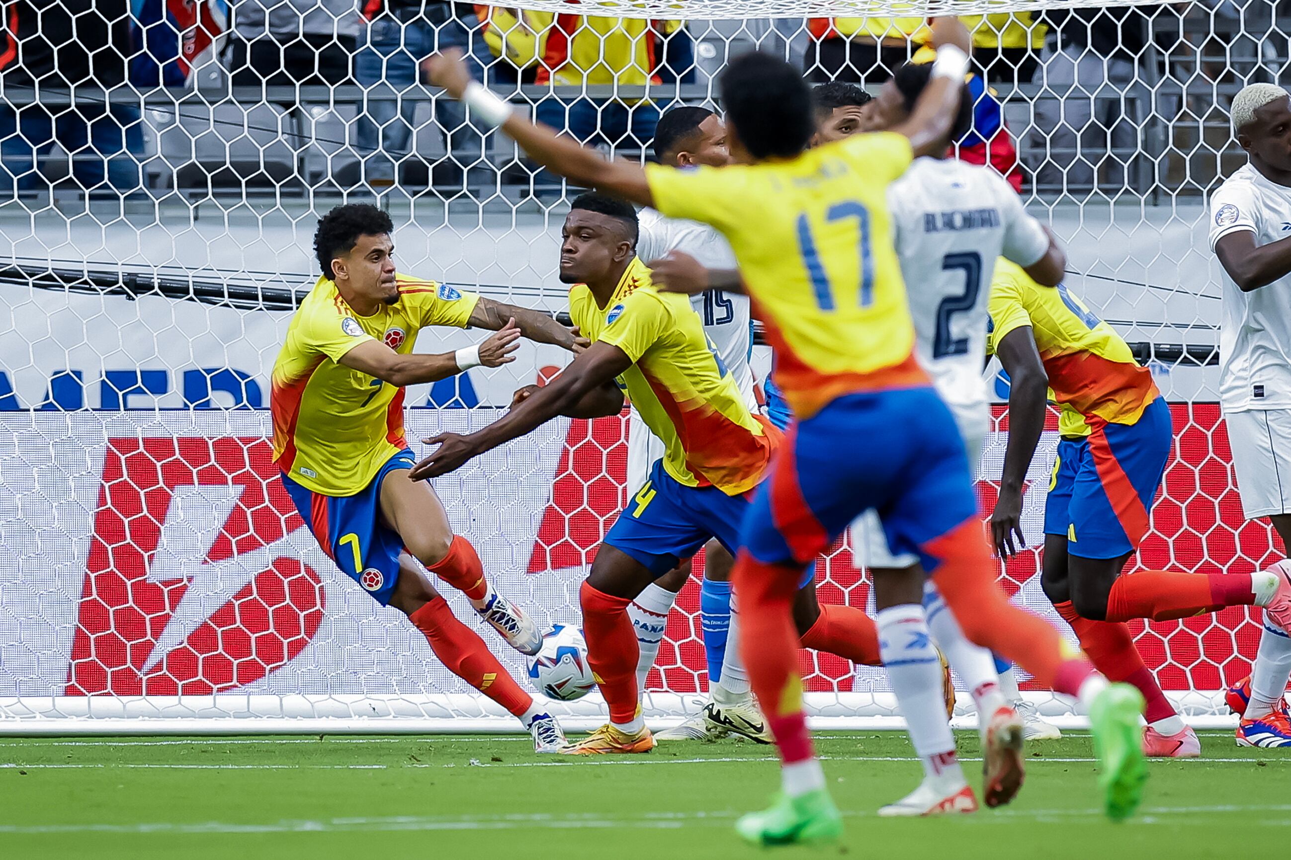 Selección Colombia en la Copa América. EFE/EPA/JOHN G. MABANGLO