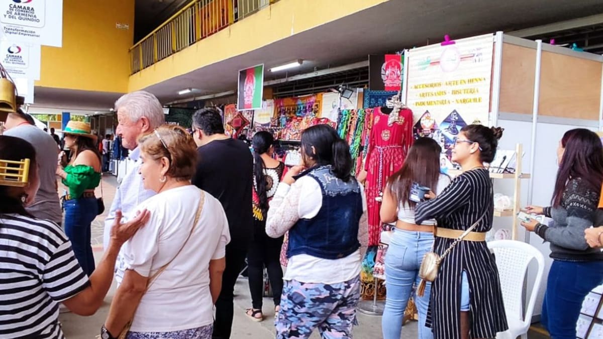 Claudia Brito, comunicadora artesanías en Calarcá