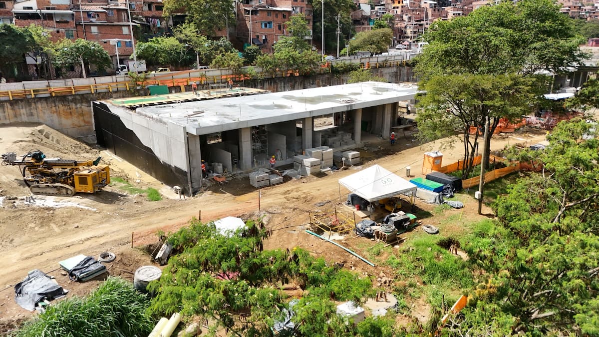 Recreo Cultural de Primavera Norte supera 50% de avance en Medellín