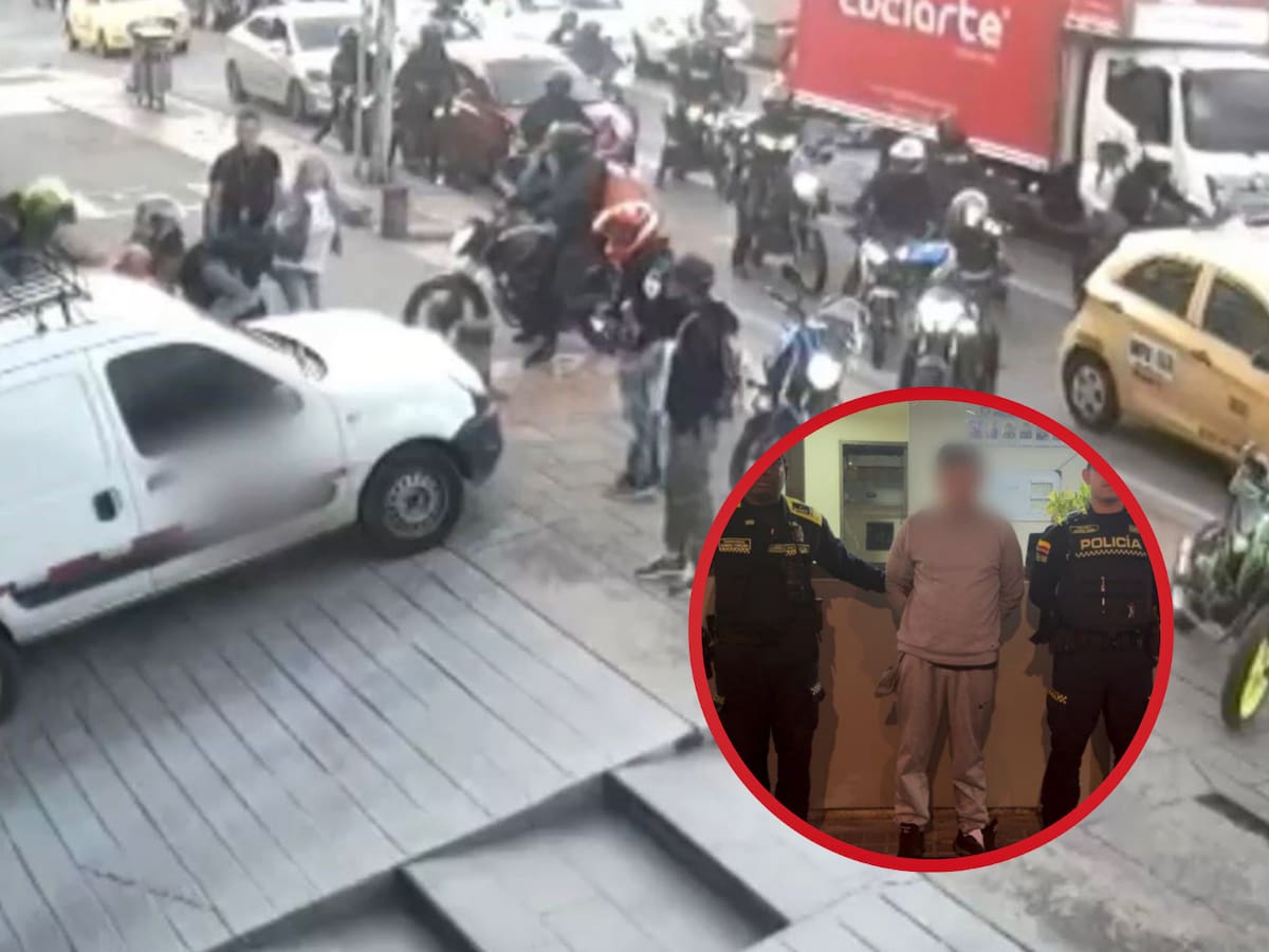 Capturan a hombre que fue sorprendido mientras robaba herramientas de una camioneta en Teusaquillo