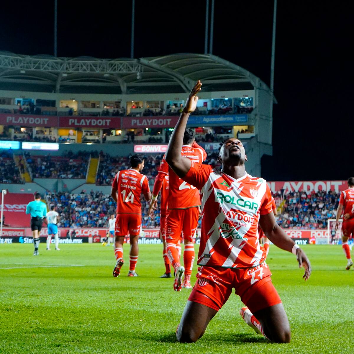 Diber Cambindo se convierte en el máximo goleador del fútbol mexicano: vea su doblete para Necaxa