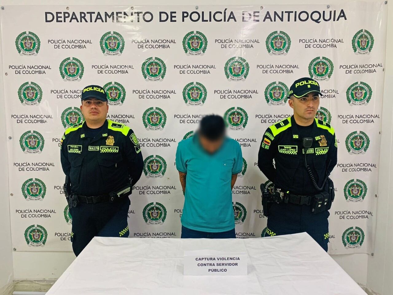 Capturado por agresión a una mujer policía