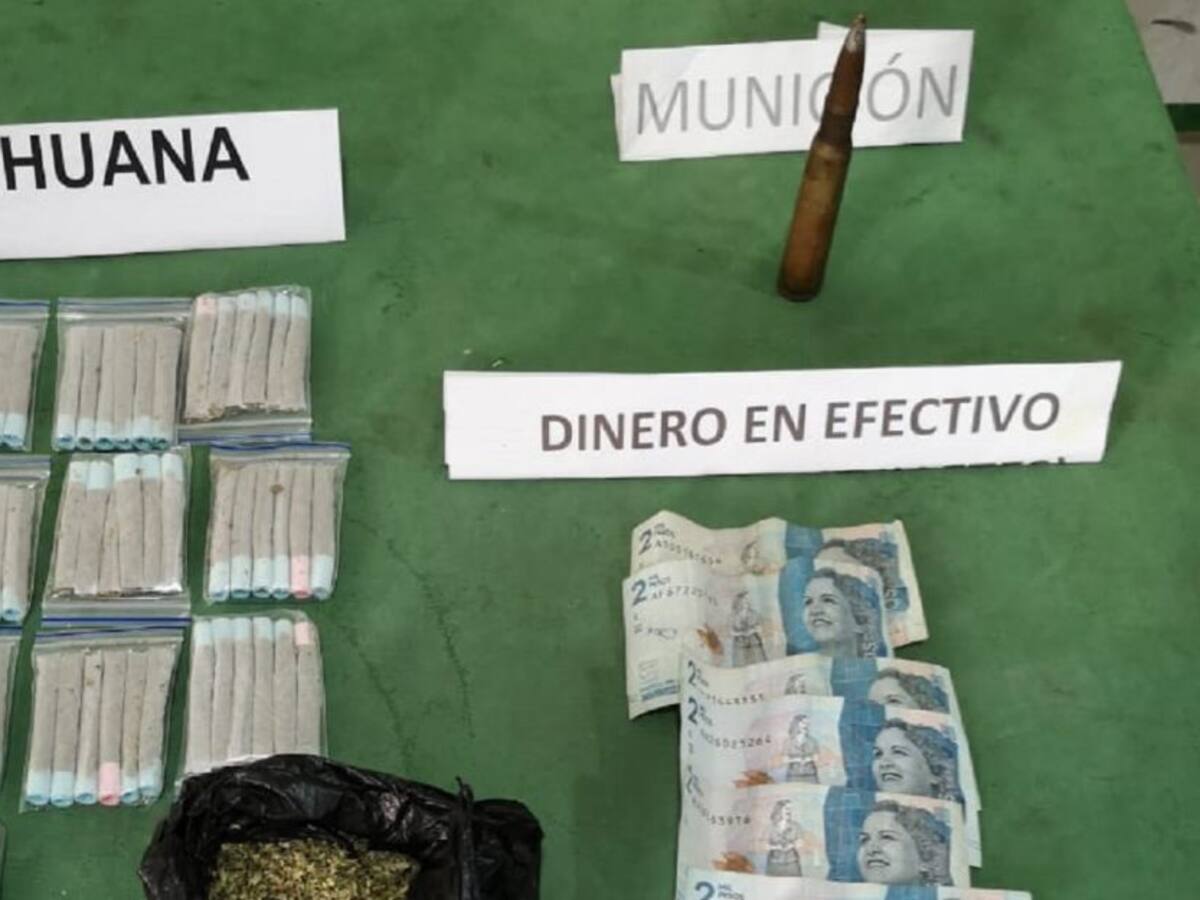 Detenido en La Dorada por tráfico, tenía detención domiciliaria