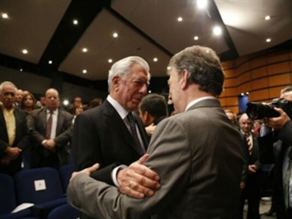 Santos, Humala, Petro y Vargas Llosa inauguran FILBo