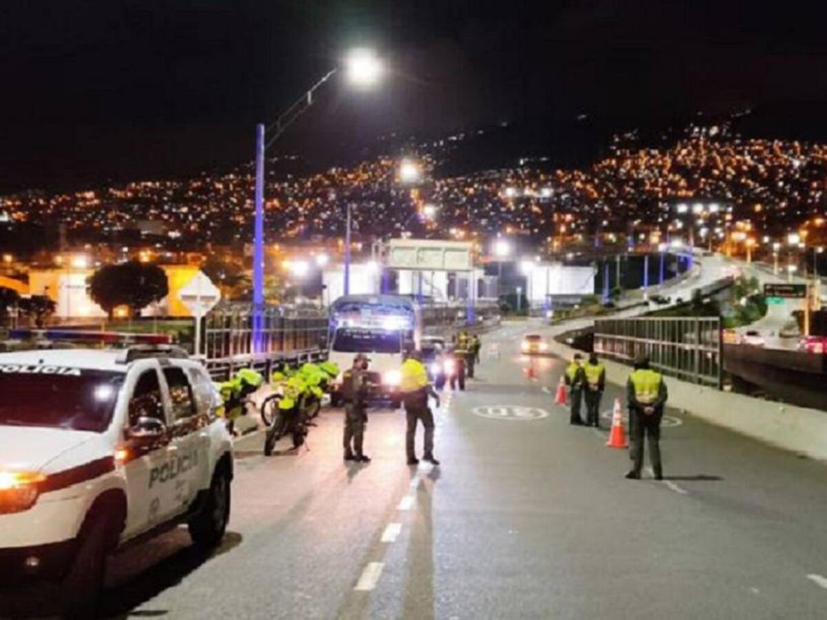 893 comparendos por incumplir la cuarentena obligatoria en Valle de Aburrá