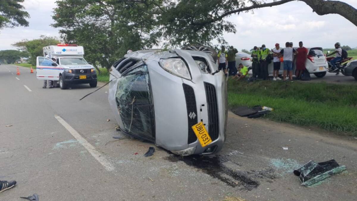 Cuatro jugadores del Orsomarso de Palmira sufrieron un accidente