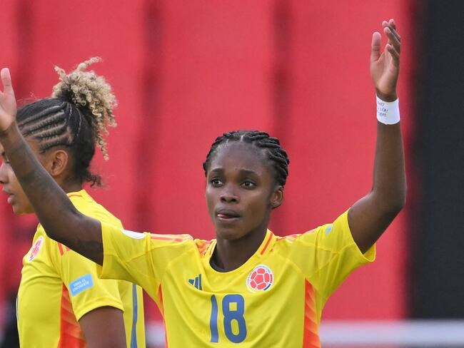 Tabla de goleadoras de la Copa América femenina: así quedó con el tanto de Linda Caicedo en la final. (Photo by Rodrigo BUENDIA / AFP) (Photo by RODRIGO BUENDIA/AFP via Getty Images)