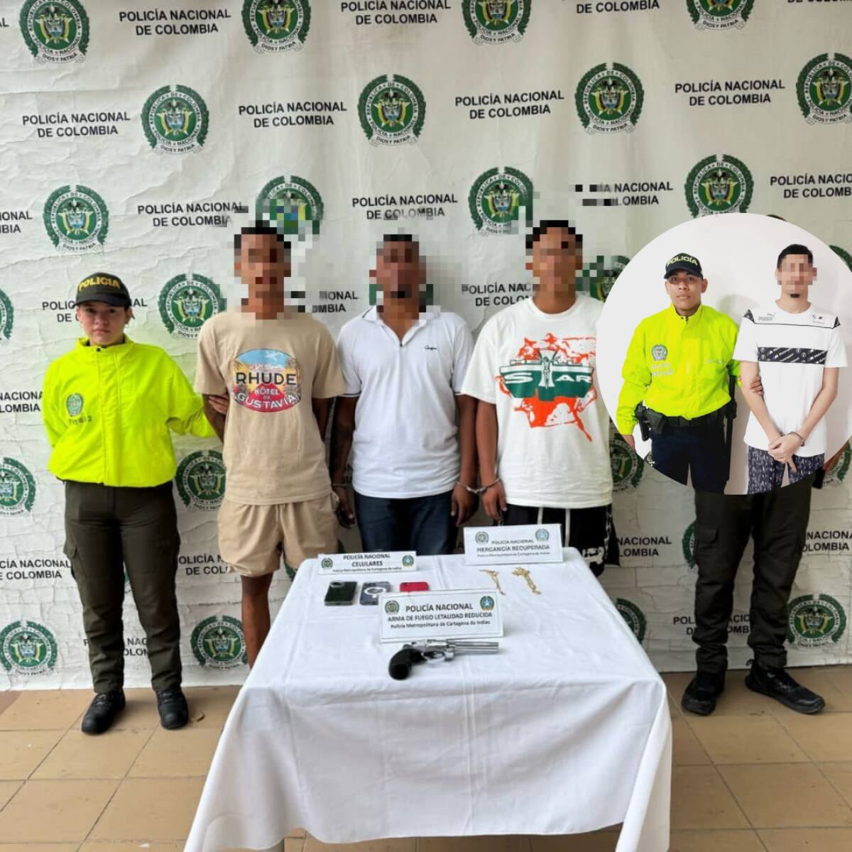 Desarticulan grupo de fleteros que habría cometido 15 hurtos en Urabá