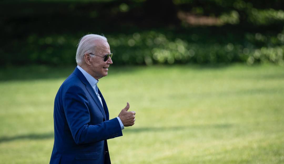 El presidente Biden dio negativo para COVID-19 y terminará aislamiento  Foto: Getty