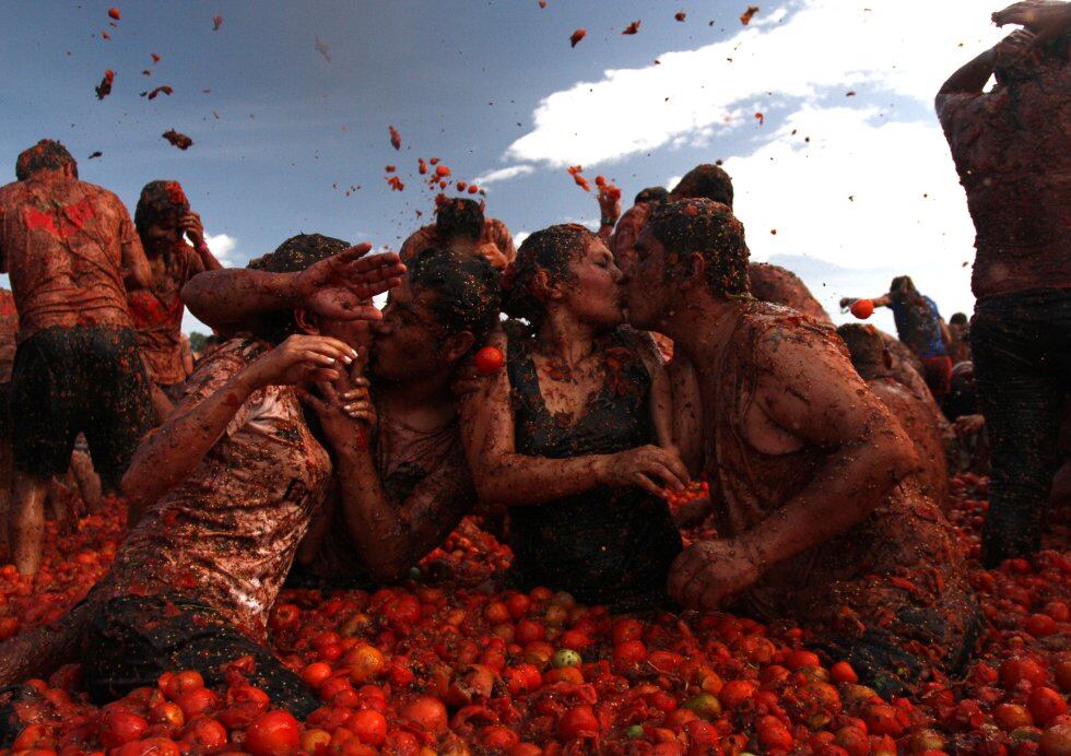 La Gran Tomatina de Sutamarchán se ha convertido en uno de los eventos más importantes de la región.