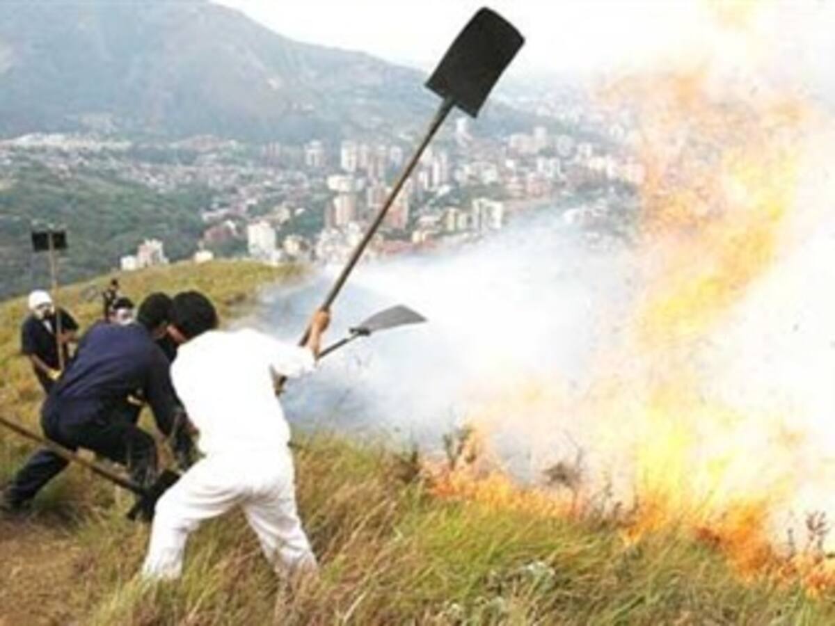Cinco departamentos del centro del país adoptan medidas preventivas de incendios forestales