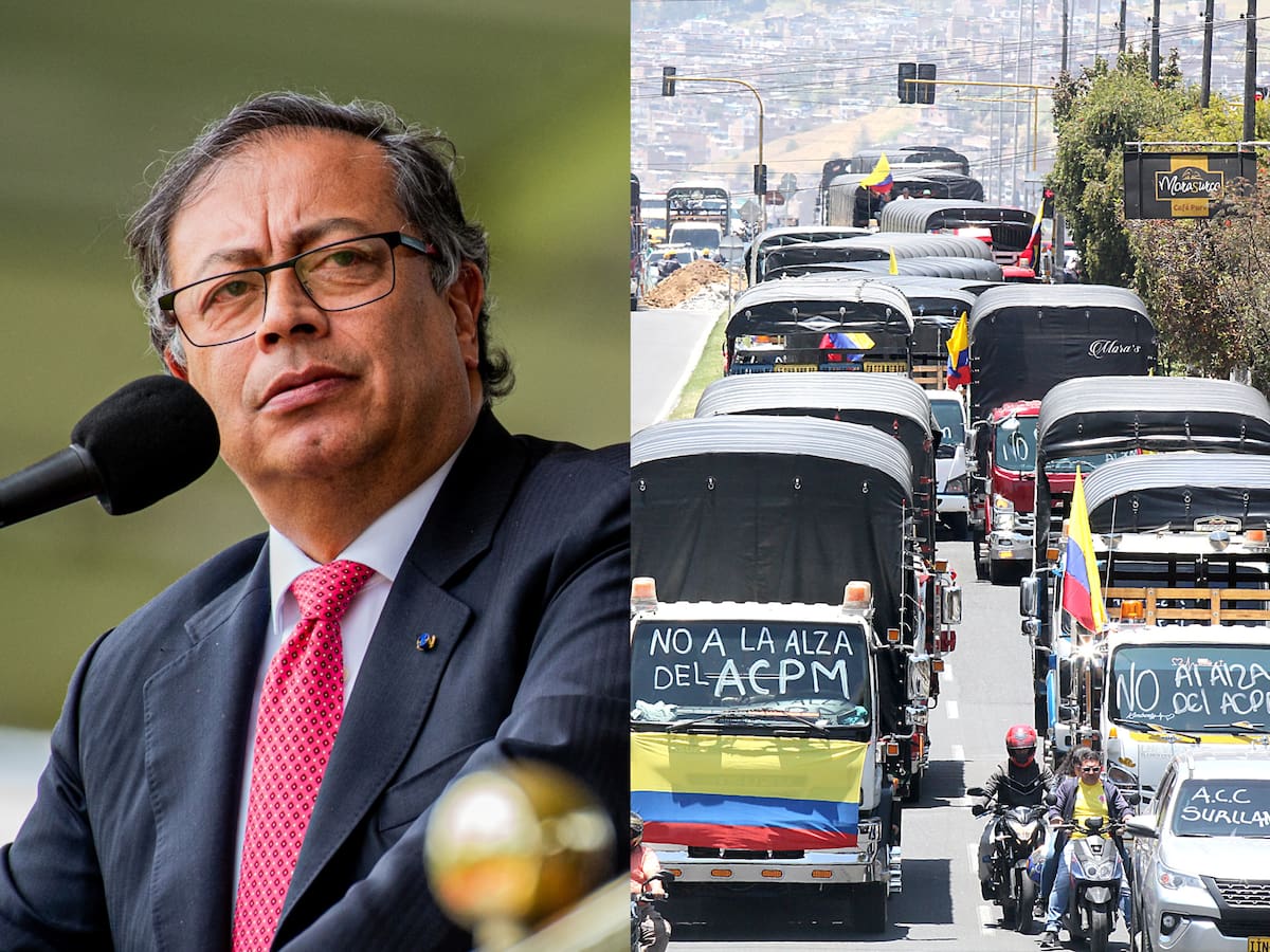 Petro anuncia investigación a más de mil empresas de transporte en medio de paro camionero