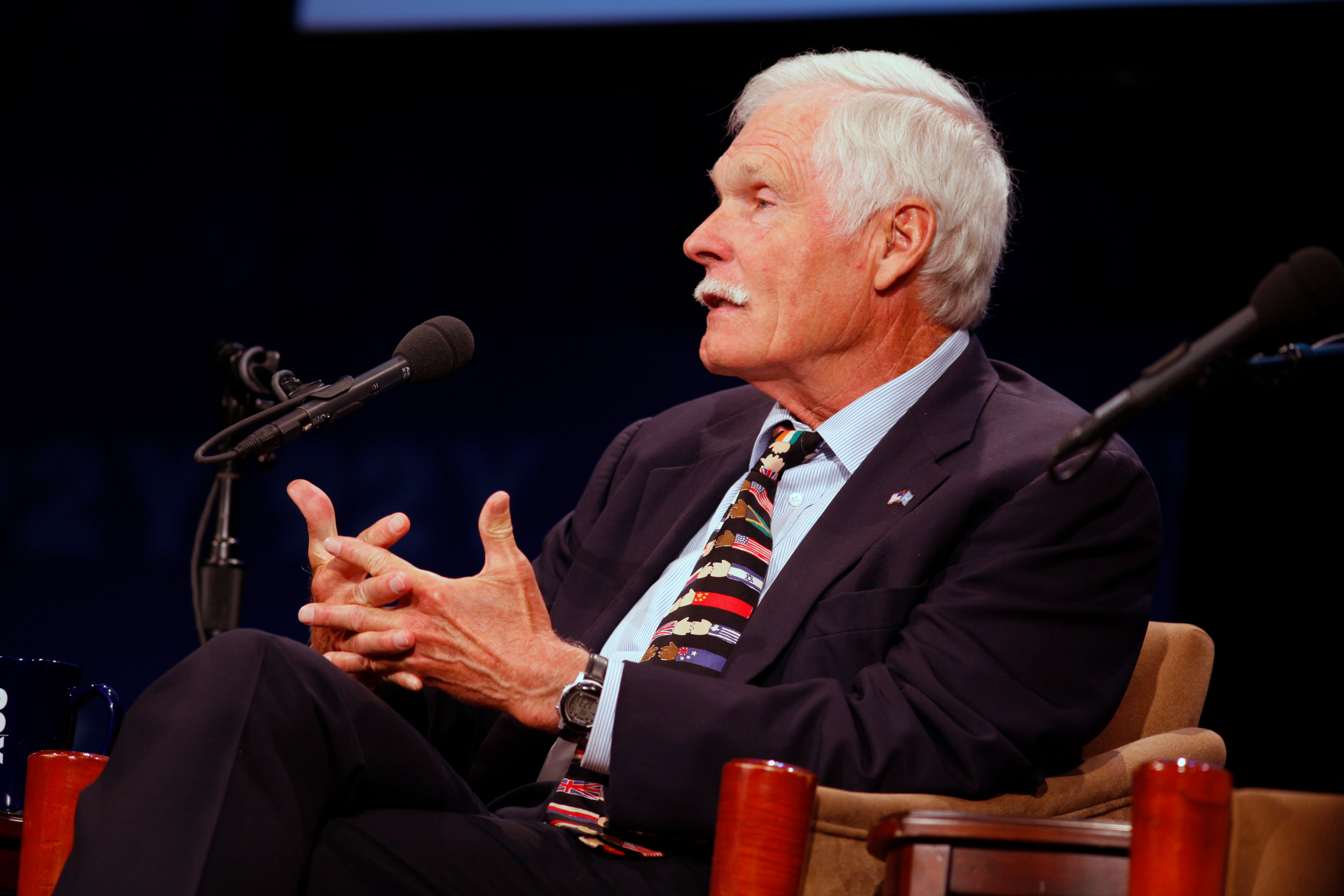 Ted Turner. Foto: Getty Images.