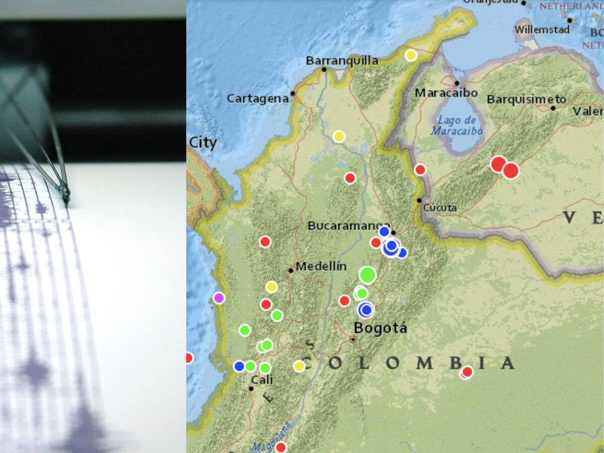 Temblor HOY 8 de diciembre en Colombia: epicentro, magnitud y zonas afectadas