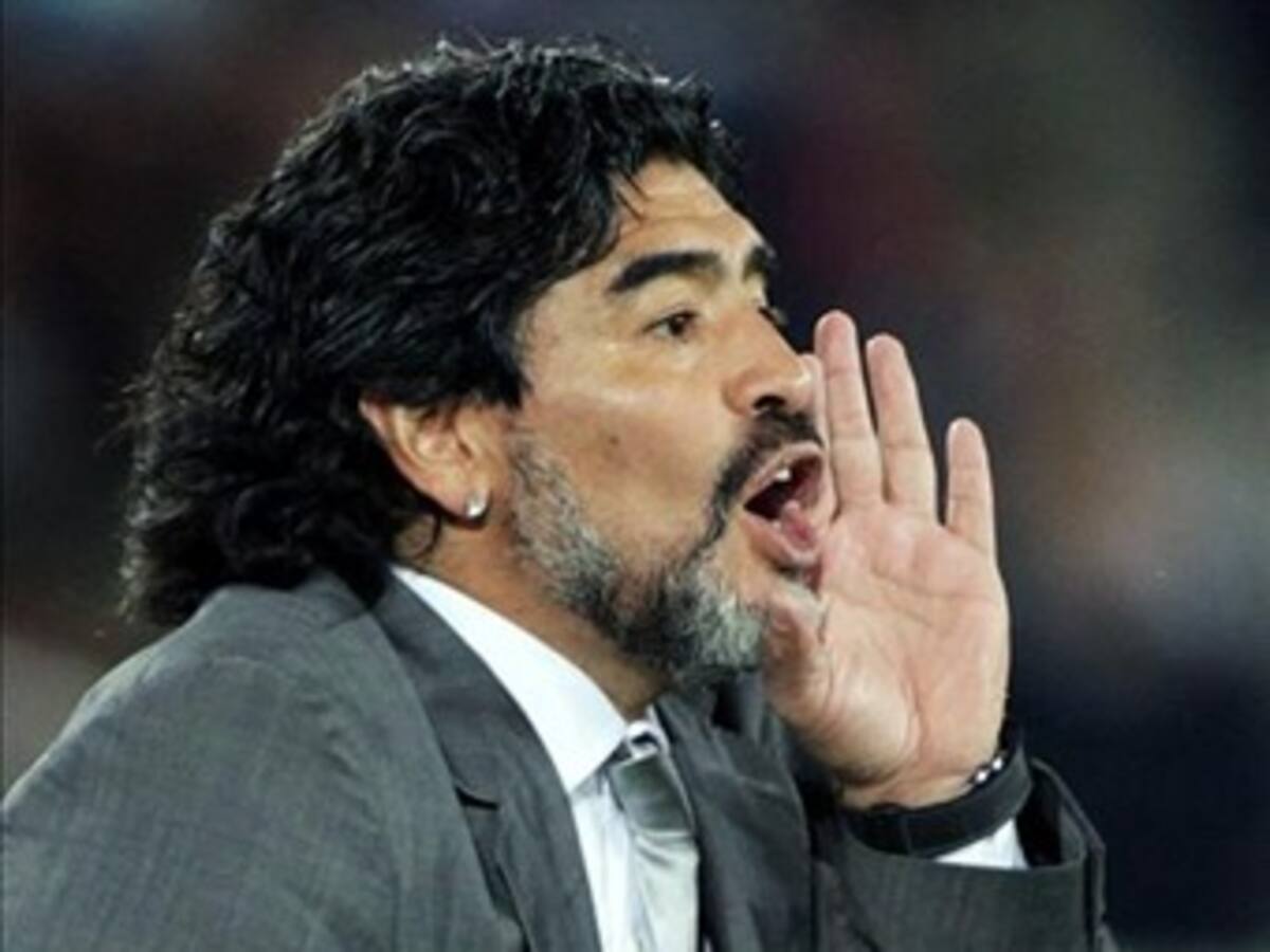 Venezuela descarta a Maradona como posible técnico de la Selección