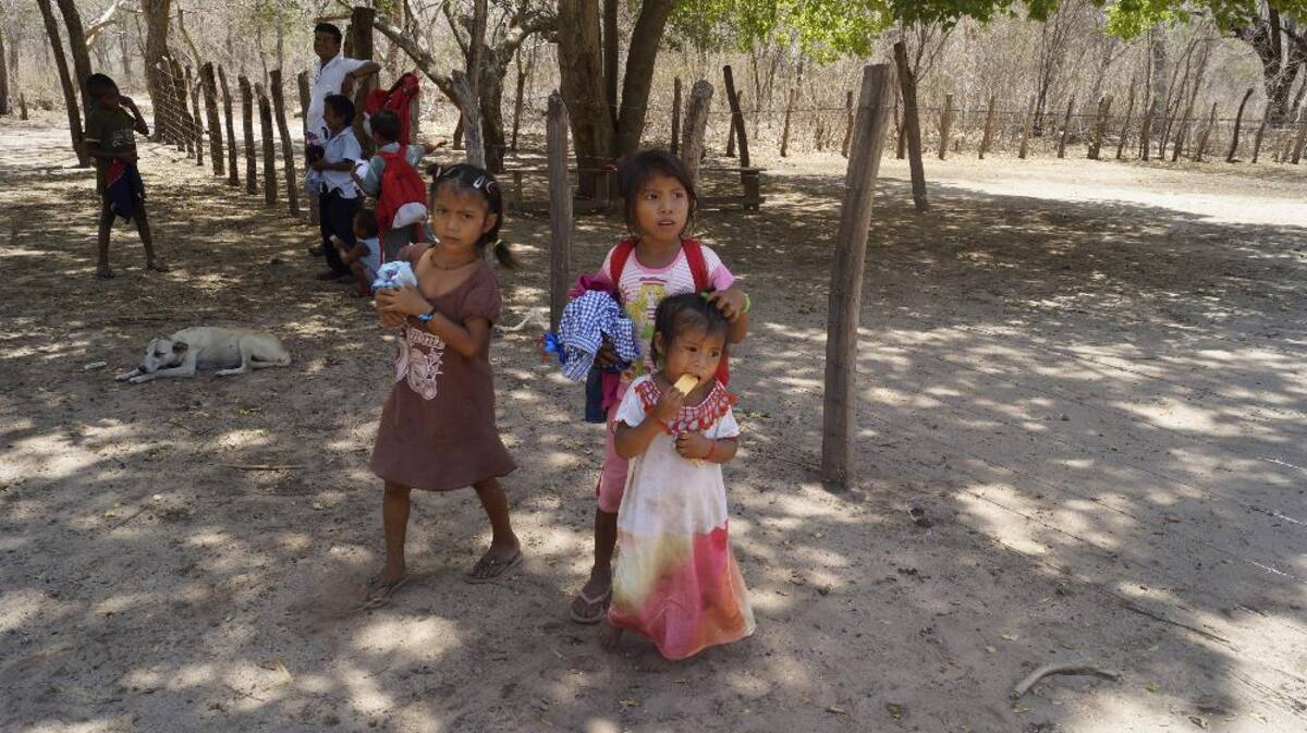 Recorrido de Caracol Radio por las zonas que aguantan sed. Fotos de Luis Enrique Rodríguez