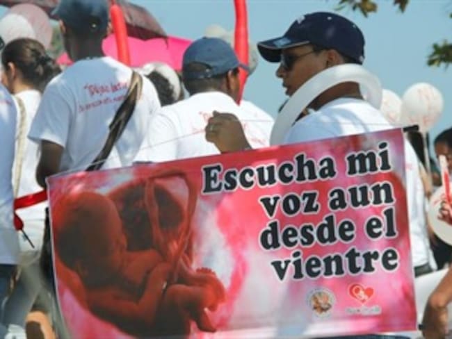 Hoy Colombia marcha contra del aborto